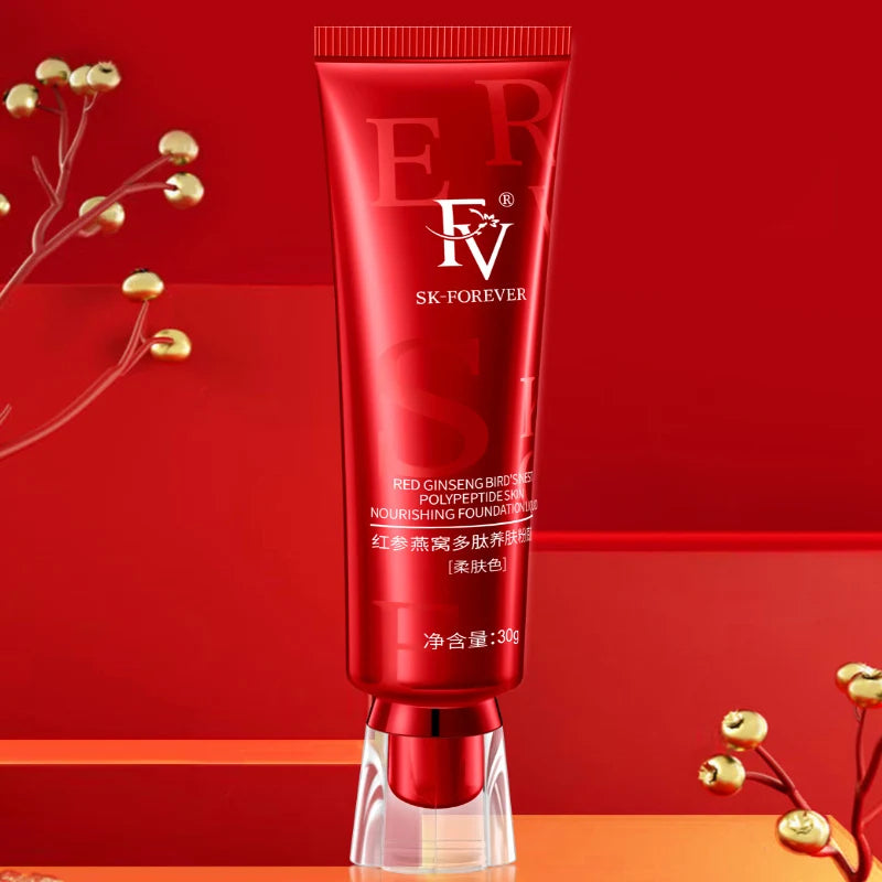 Red Diamond FV Liquid Foundation – Matte Finish & Oil Control, 30g