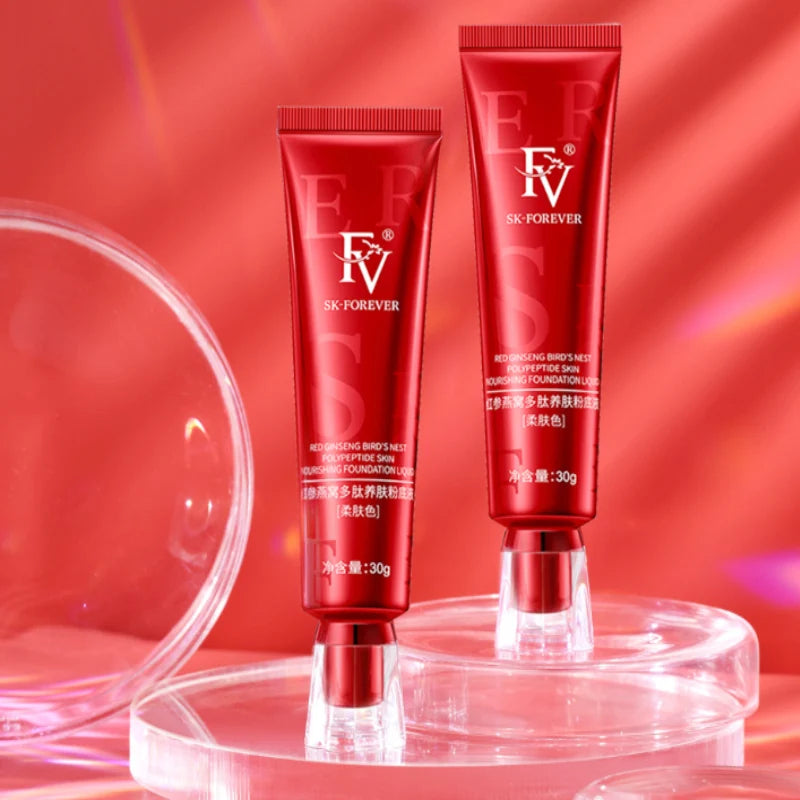 Red Diamond FV Liquid Foundation – Matte Finish & Oil Control, 30g